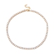 Classic Cubic Zirconia Tennis Necklace(NJEW-G017-02A-G)-2