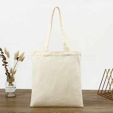 White Rectangle Cloth Bags