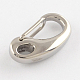 Tarnish Resistant Polished 304 Stainless Steel Keychain Clasp Findings(STAS-R072-59A)-2