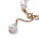 Natural Baroque Pearl Keshi Pearl Beaded Bracelets(BJEW-JB05266-01)-3