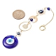 décorations pendantes en lampadaire mauvais œil bleu(HJEW-JM01603-03)-3