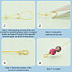 32Pcs 2 Colors Brass Crimp Beads(KK-BC0012-31)-4