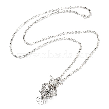 Brass Pendant Necklaces(NJEW-P299-A01-P)-3