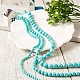 Cheriswelry 3 Strand 3 Size Natural Howlite Beads Strands(G-CW0001-03)-6