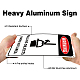 UV Protected & Waterproof Aluminum Warning Signs(AJEW-WH0111-H06)-4