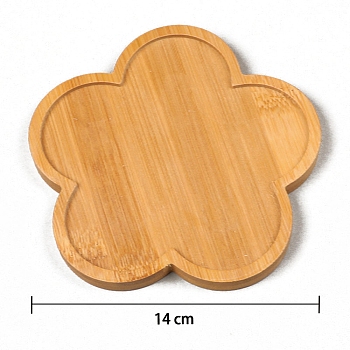 Flower Wood Mosaic Base, Flower, 140mm