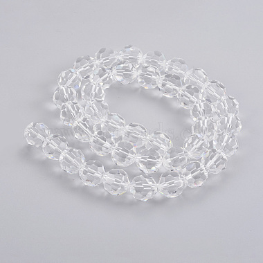 imitation des cordes de perles de cristal autrichiennes(G-M181-10mm-01A)-2