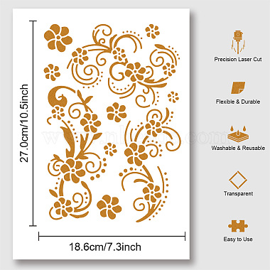 PET Hollow Out Drawing Painting Stencils(DIY-WH0421-0037)-3