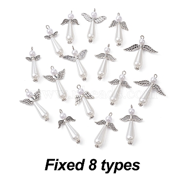 16pcs 2 breloques en perles d'imitation acryliques et en alliage(FIND-YW0003-99)-4