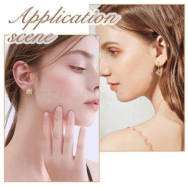 24Pcs 4 Styles Rack Plating Alloy Stud Earring Findings(FIND-FH0006-95)-7