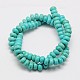 1 Strand Synthetic Turquoise Rondelle Beads Strand(X-TURQ-G109-10x6mm-06)-2