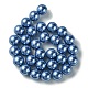 Eco-Friendly Glass Pearl Beads Strands(HY-A008-14mm-RB015)-2