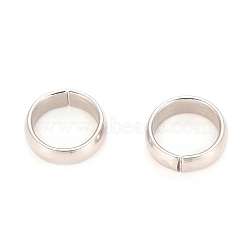 304 Stainless Steel Open Jump Rings, Stainless Steel Color, 9x3mm(STAS-H121-20P)
