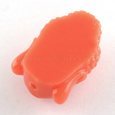 Dyed Buddha Head Synthetical Coral Beads(CORA-R011-16)-3
