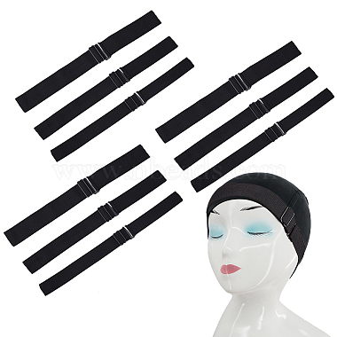 Black Polyester Wig Caps