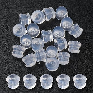 Clear Silicone Ear Nuts