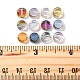 50Pcs Electroplate Glass Beads(EGLA-FP0001-02)-2