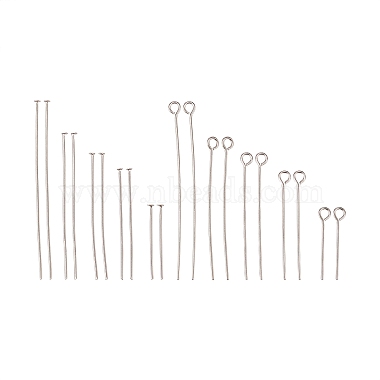 304 Stainless Steel Head Pins & Eye Pins(STAS-CJ0006-02)-3
