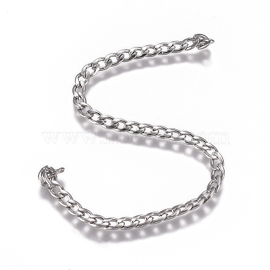 304 Stainless Steel Chain(X-CHS-G017-11P-0.6mm)-2