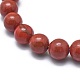Natural Red Jasper Bead Stretch Bracelets(BJEW-K212-C-012)-3