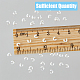 400Pcs Brass Crimp Beads Covers(UNKW-HY0002-73)-3
