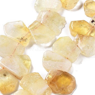 Nuggets Citrine Beads