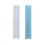 Silicone Molds, Resin Casting Molds, For UV Resin, Epoxy Resin Jewelry Making, Bookmark, White, 14.4x2.9cm(DIY-L021-14B)