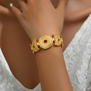 Moon-shaped Bracelet 18K Gold Plating