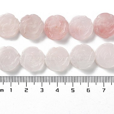 Natural Rose Quartz Beads Strands(G-B065-B16)-5
