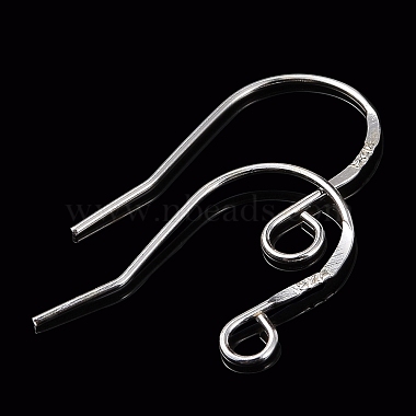 925 Sterling Silver Earring Hooks(STER-K167-068S)-4