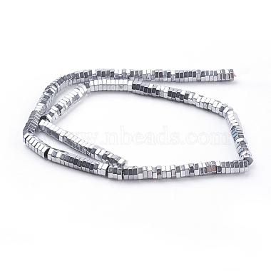 Electroplated Non-magnetic Synthetic Hematite Bead Strand(X-G-E431-02B)-2