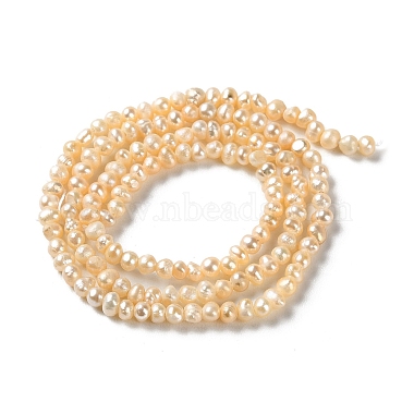 Natural Cultured Freshwater Pearl Beads Strands(PEAR-E018-81)-2