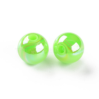 Perles acryliques opaques(X-MACR-S370-D10mm-A30)-2