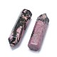 Natural Rhodonite Pointed Beads(G-G795-02-19)-2