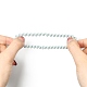 Lazos para el cabello elástico plástico de teléfono cable(OHAR-T006-36)-5