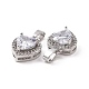 Brass Micro Pave Clear Cubic Zirconia Charms(KK-E068-VC432)-3
