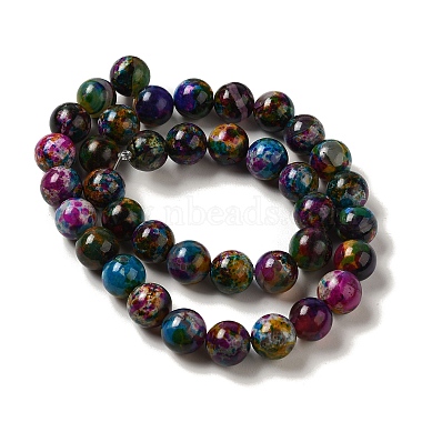Natural Agate Beads Strands(G-P516-A01-A10)-2