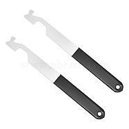 Steel Sparow Quick Jim Lock Bypass Tool, for Works on Different Door Types, Stainless Steel Color, 225x20x2.5mm(TOOL-WH0127-47P)