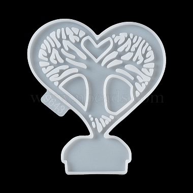 Heart Candle Holder DIY Silicone Molds(SIL-F007-12B)-3