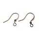 Antique Bronze Brass Earring Hooks Ear Wire Hooks(X-KK-Q365-AB-NF)-1