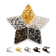 350~400 pièces 5 couleurs pointes de perles de fer(IFIN-YW0001-33)-1