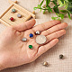 9Pcs 9 Styles Natural Mixed Stone Charms(G-FW0001-28)-7