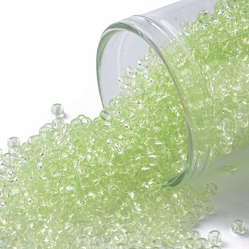 TOHO Round Seed Beads, Japanese Seed Beads, (15) Citrus Spritz, 11/0, 2.2mm, Hole: 0.8mm, about 1110pcs/bottle, 10g/bottle