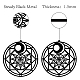 Iron Pendant Decorations(HJEW-WH0013-011)-3