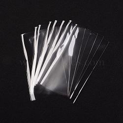 OPP Cellophane Bags, Rectangle, Clear, 12x7cm, Unilateral Thickness: 0.035mm(OPC-S016-19)