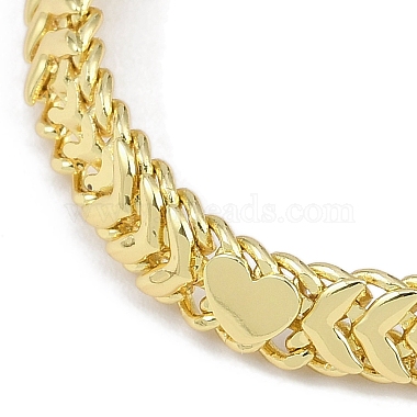 Rack Plating Brass Bracelets for Women(BJEW-K244-03G)-2