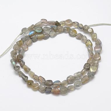 Chapelets de perles en labradorite naturelle (G-F521-42)-2