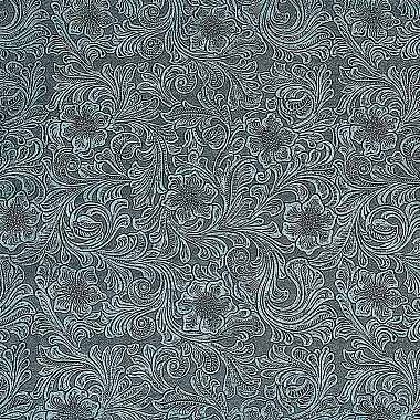 Teal Leather Other Fabric