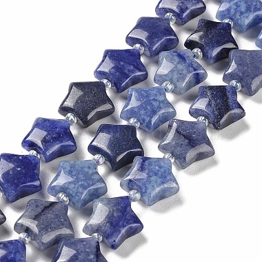 Star Blue Aventurine Beads