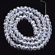 Electroplate Glass Beads Strands(EGLA-A034-T1mm-A08)-2